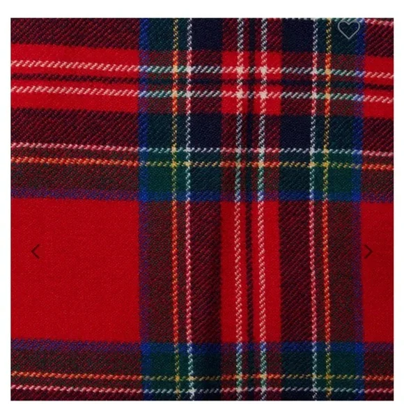Janie and Jack Red Plaid Pants and Vest